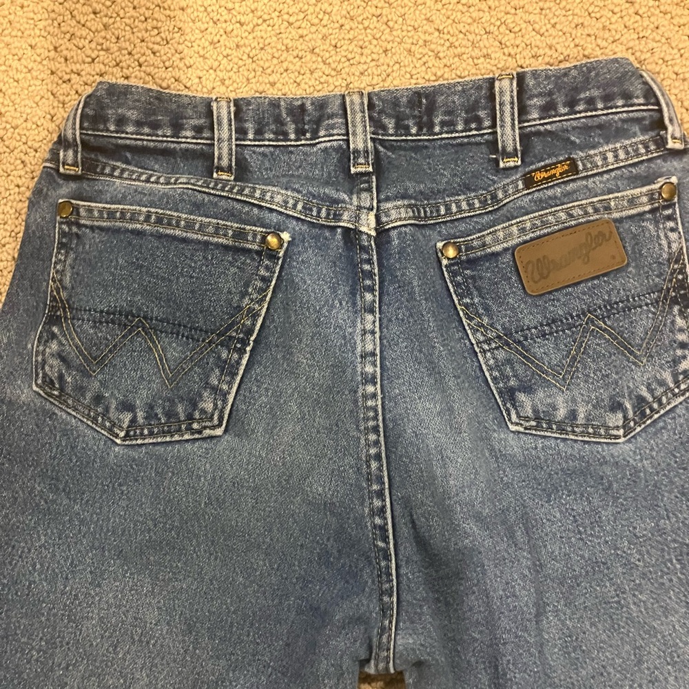 Wrangler Men's Straight Blue Jeans